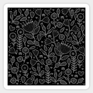 Floral pattern Sticker